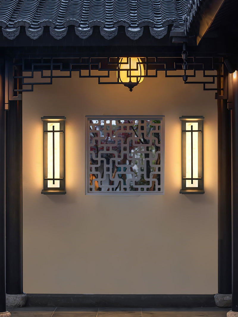 Vierkante Buiten Wandlamp - Stralend thuis Amsterdam
