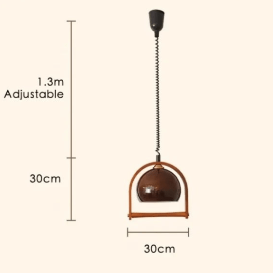 Vintage Bauhaus houten hanglampen - Stralend thuis Amsterdam
