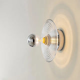 Vintage LED Glazen Wandarmatuur - Stralend thuis Amsterdam