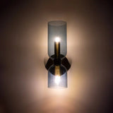 Dubbele kop glazen wandlamp LED Sconce