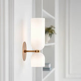 Dubbele kop glazen wandlamp LED Sconce