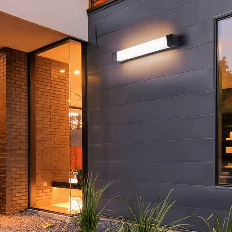 Wandlamp Lineair Buiten - Stralend thuis Amsterdam