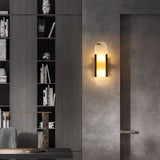 Wandlamp Melange Langwerpig Albast - Stralend thuis Amsterdam
