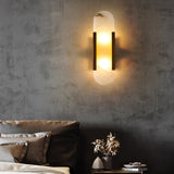 Wandlamp Melange Langwerpig Albast - Stralend thuis Amsterdam