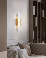 Wandlamp Melange Langwerpig Albast - Stralend thuis Amsterdam