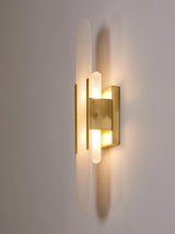 Wandlamp Melange Langwerpig Albast - Stralend thuis Amsterdam
