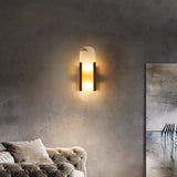 Wandlamp Melange Langwerpig Albast - Stralend thuis Amsterdam