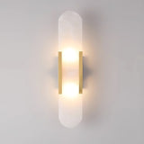 Wandlamp Melange Langwerpig Albast - Stralend thuis Amsterdam