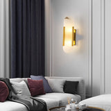 Wandlamp Melange Langwerpig Albast - Stralend thuis Amsterdam