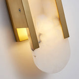 Wandlamp Melange Langwerpig Albast - Stralend thuis Amsterdam