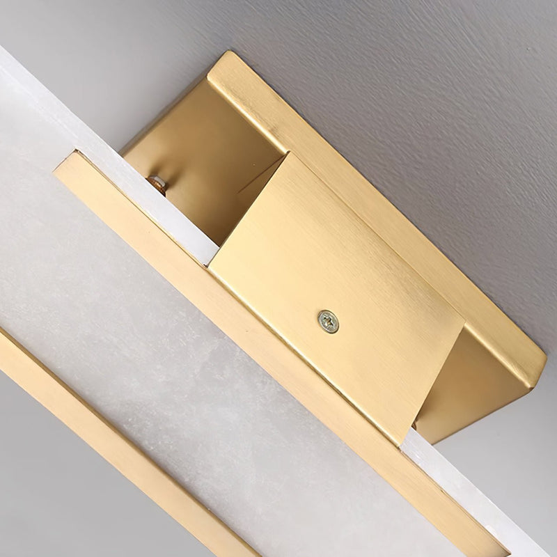 Wandlamp Melange Langwerpig Albast - Stralend thuis Amsterdam