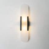 Wandlamp Melange Langwerpig Albast - Stralend thuis Amsterdam