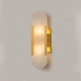 Wandlamp Melange Langwerpig Albast - Stralend thuis Amsterdam