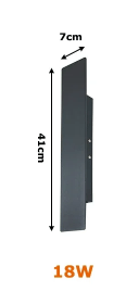 Waterdichte LED Strip Wandlamp - Stralend thuis Amsterdam