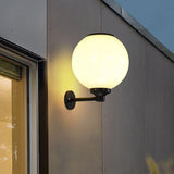 Waterdichte wandlamp op zonne - energie voor buiten - Stralend thuis Amsterdam