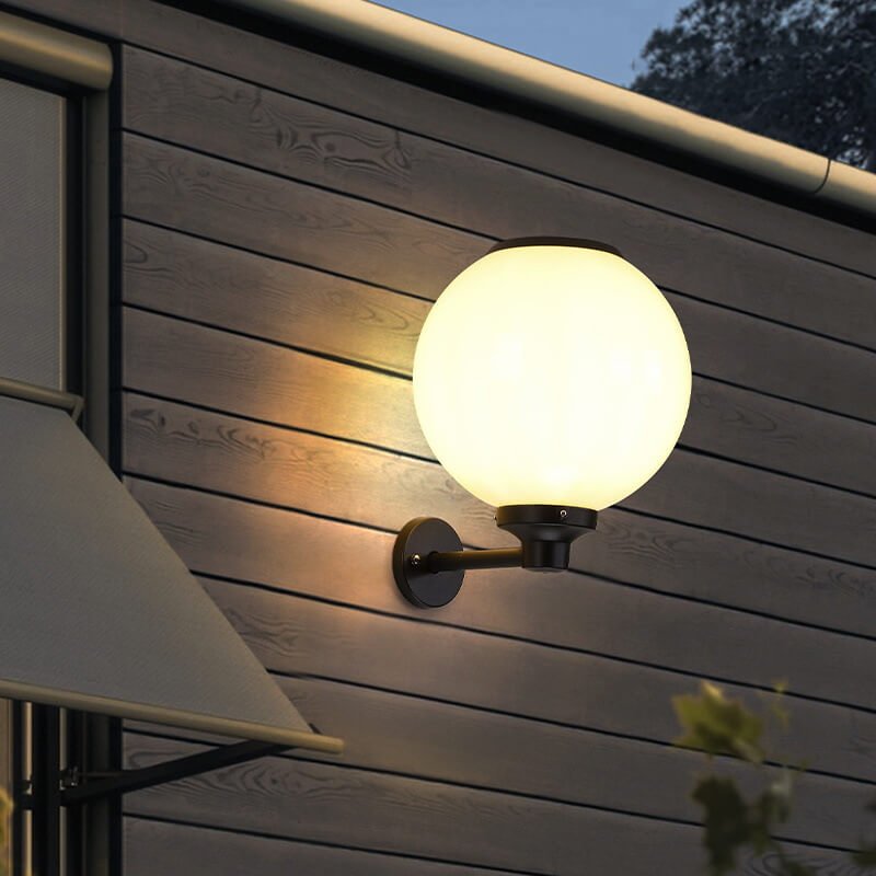 Waterdichte wandlamp op zonne - energie voor buiten - Stralend thuis Amsterdam