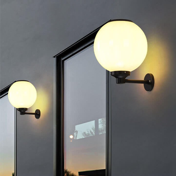 Waterdichte wandlamp op zonne - energie voor buiten - Stralend thuis Amsterdam