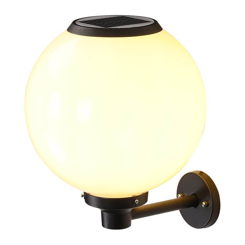 Waterdichte wandlamp op zonne - energie voor buiten - Stralend thuis Amsterdam