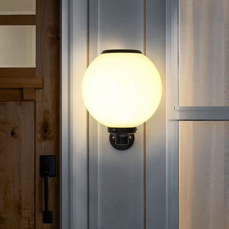 Waterdichte wandlamp op zonne - energie voor buiten - Stralend thuis Amsterdam