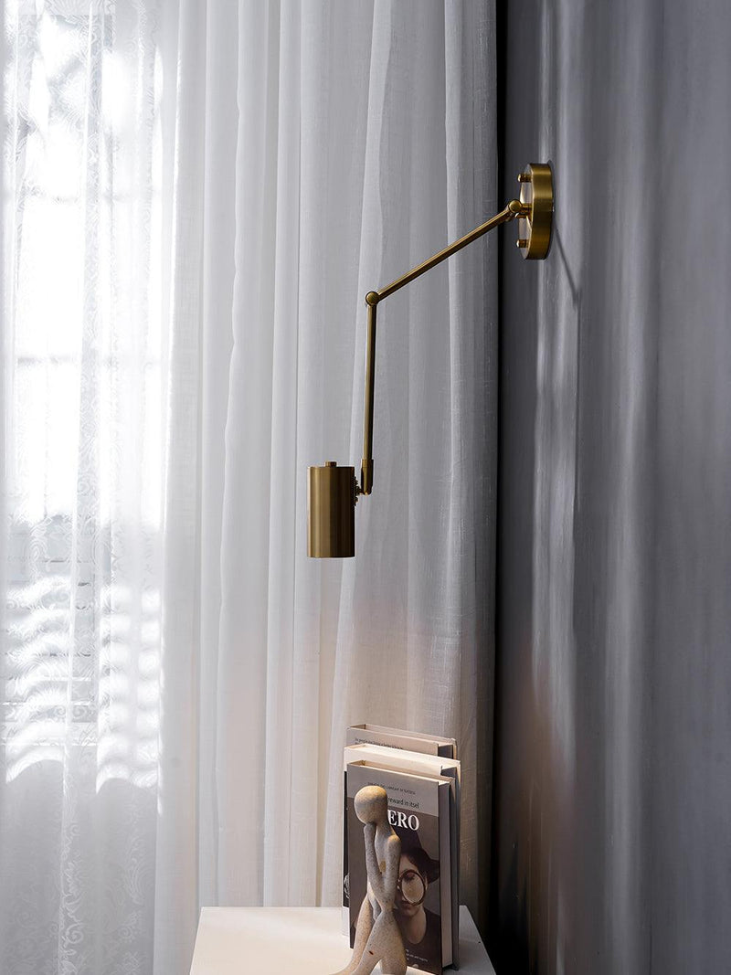 Zwenkarm Wandlamp - Stralend thuis Amsterdam
