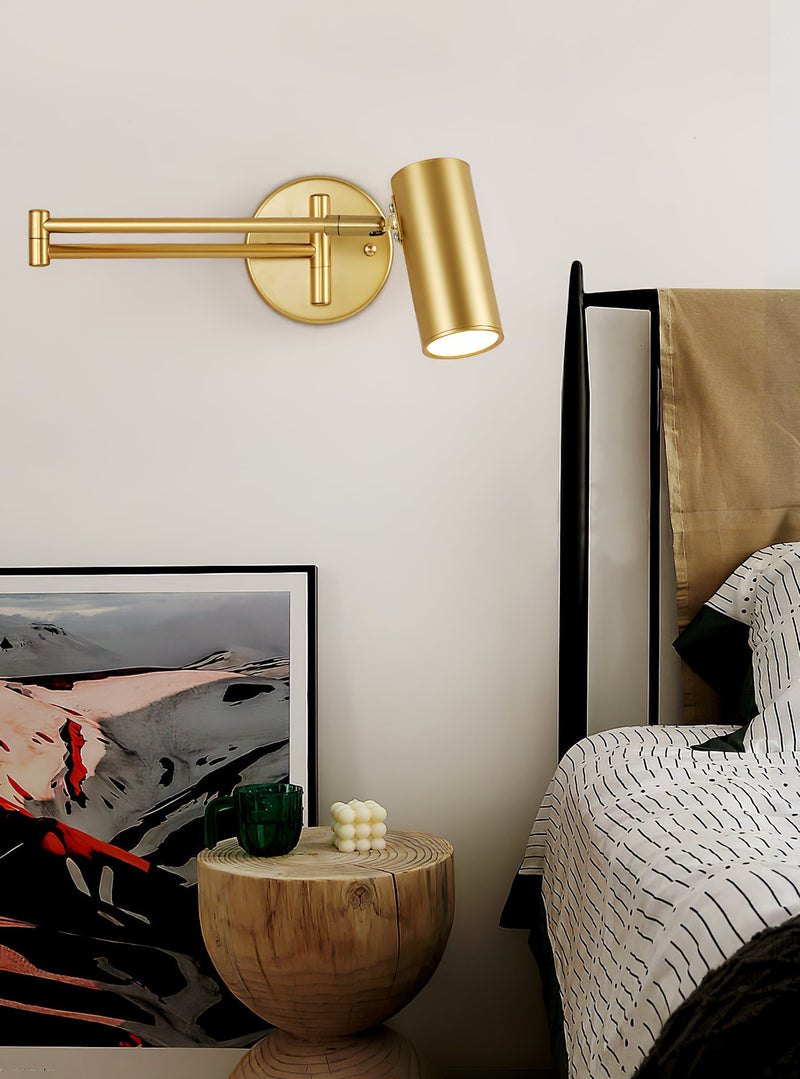 Zwenkarm Wandlamp - Stralend thuis Amsterdam
