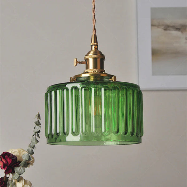 Vintage Kristallen Hangend aan een Lamp