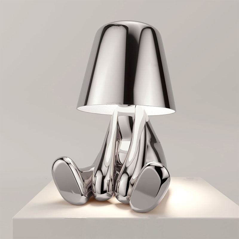 Moderne sfeerlamp interieur warm licht